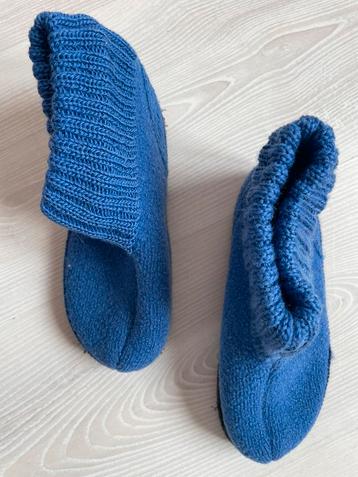 Bergstein Wollen sloffen maat 32, jongens blauw beschikbaar voor biedingen