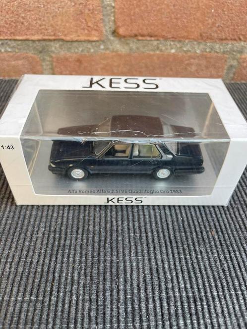 1:43 KESS ALFA ROMEO ALFA 6 2.5 V6 QUADRIFOGLIO ORO..89,50, Hobby en Vrije tijd, Modelauto's | 1:43, Auto, Overige merken, Ophalen of Verzenden