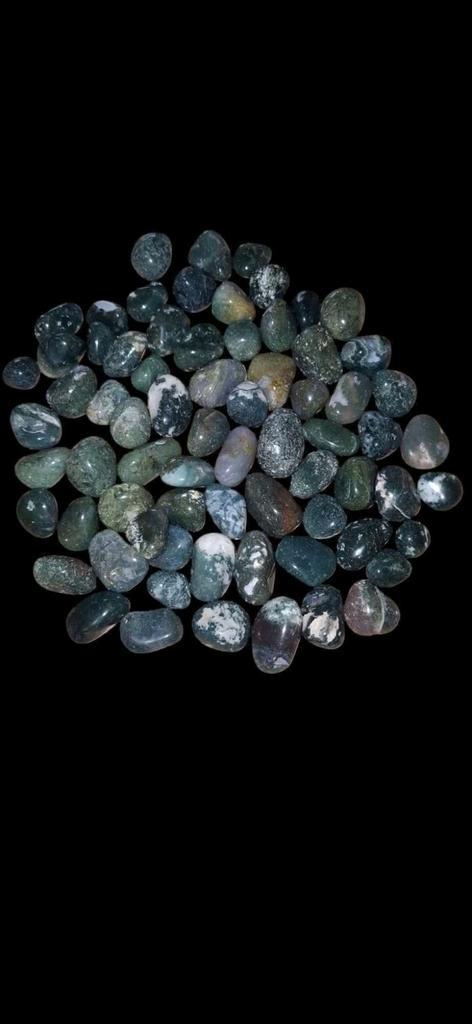 Mosagaat knuffelstenen, Verzamelen, Mineralen en Fossielen, Mineraal, Ophalen of Verzenden