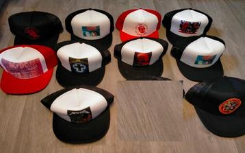 Kiss AC DC Rolling Stones anthrax Skid Row caps petten pet beschikbaar voor biedingen