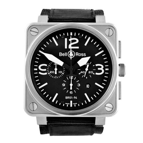 Bell & Ross BR01-94, Sieraden, Tassen en Uiterlijk, Horloges | Heren, Nieuw, Polshorloge, Overige merken, Staal, Overige materialen
