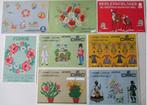 Borduren,Kruissteek,Boekjes,Bloemen,DMC,Flora,Oehlenschlager, Hobby en Vrije tijd, Borduren en Borduurmachines, Verzenden, Zo goed als nieuw