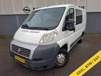 Fiat Ducato 2.0D 28 116pk D.C. 5-P Dubbele Cabine Airco Trek, Auto's, Voorwielaandrijving, Euro 5, Gebruikt, 4 cilinders