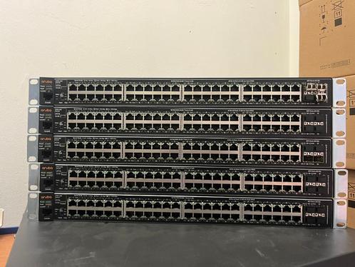 5x Aruba 2530-48G switch - type J9775A, Computers en Software, Netwerk switches, Gebruikt, Ophalen