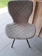 Stoel kwantum lichtgrijs lucca, Huis en Inrichting, Stoelen, Ophalen, Zo goed als nieuw, Grijs, Eén