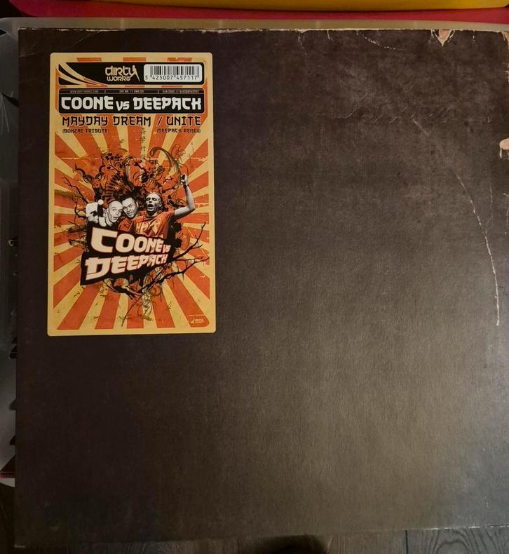 Coone vs Deepack - Mayday Dream / Unite 12", Cd's en Dvd's, Vinyl | Dance en House, Ophalen of Verzenden