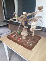 Tafelmodel javaboom voor kleine papagaai, Dieren en Toebehoren, Ophalen, Zo goed als nieuw