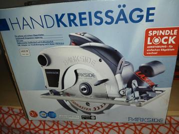 Parkside Handcirkelzaag 1450W met Laser beschikbaar voor biedingen