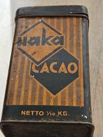 Oud Haka cacao blikje, Ophalen of Verzenden, Gebruikt, Overige, Overige merken