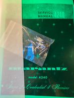 Marantz manual, verlichting en kalkpapier, Ophalen of Verzenden, Zo goed als nieuw
