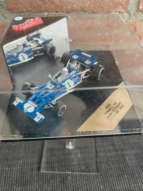 1:43 QUARTZO TYRRELL 001 #1 J.STEWART …… 20,-, Hobby en Vrije tijd, Modelauto's | 1:43, Zo goed als nieuw, Auto, Overige merken