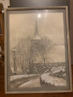 Originele Tekening van de Hillegondakerk – Bokhorst, Ophalen
