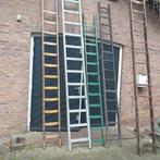 Houten ladder,  fruitladder , trap , huishoudtrap v.a 15,-, Ophalen