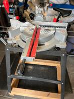 Afkortzaag met onderstel - Topcraft, Doe-het-zelf en Verbouw, Gereedschap | Zaagmachines, Gebruikt, 70 mm of meer, Ophalen of Verzenden