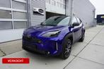 Toyota Yaris Cross 1.5 Hybrid 130 GR Sport |Navi|Carplay|PDC, Gebruikt, Zwart, Blauw, Leder en Stof