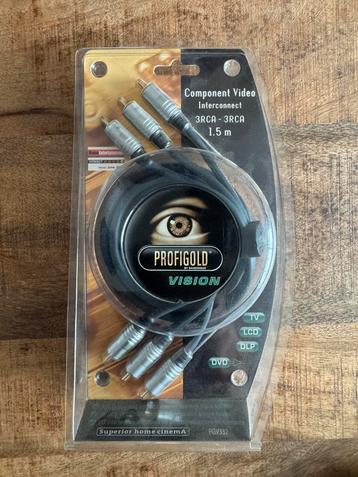 Profigold PGV3300 Oxypure 1.5m Component Video RCA Kabel beschikbaar voor biedingen