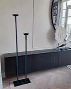Zwarte metalen hoge vloerkandelaren kaarsenstandaard, Ophalen, Nieuw, X, Metaal