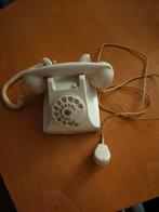 Witte bakelieten vintage telefoon Ptt, Verzamelen, Ophalen of Verzenden, Huis en Inrichting