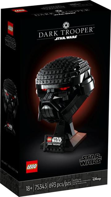 Lego Star Wars 75343 Dark Trooper helm beschikbaar voor biedingen