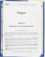 Triumph service manual TT600 2000, T8, Motoren, Triumph