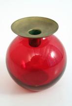 Gunnar Ander glass-brass candle stick 1950s, Antiek en Kunst, Ophalen of Verzenden