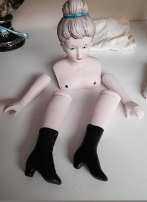 Porseleinen poppen kid nr 2, Verzamelen, Poppen, Zo goed als nieuw, Pop, Ophalen of Verzenden