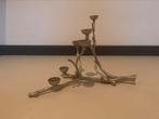 Polspotten twiggy kandelaars eekhoorn zilver, Huis en Inrichting, Ophalen of Verzenden, Zo goed als nieuw, Minder dan 25 cm