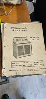 Seeburg Lpc Service Manual origineel, Verzamelen, Automaten | Jukeboxen, Seeburg, Gebruikt, Ophalen of Verzenden, 1950 tot 1960