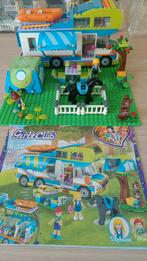 Bouwstenen girls club , camper , paard , tent , past op lego, Ophalen of Verzenden, Zo goed als nieuw, Overige merken