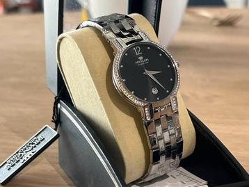Herenhorloge met diamanten - Pryngeps Classic Swiss Brand beschikbaar voor biedingen