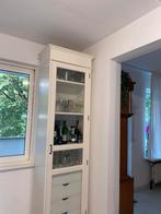 Riviera maison vitrinekast wijnkast keukenkast wit landelijk, Huis en Inrichting, Kasten | Vitrinekasten, Ophalen, Zo goed als nieuw