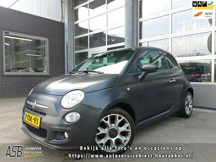 Fiat 500 0.9 TwinAir 500S | Airco | Sportstoelen | Onderhoud, Auto's, Fiat, Bedrijf, Te koop, ABS, Airbags, Airconditioning, Centrale vergrendeling