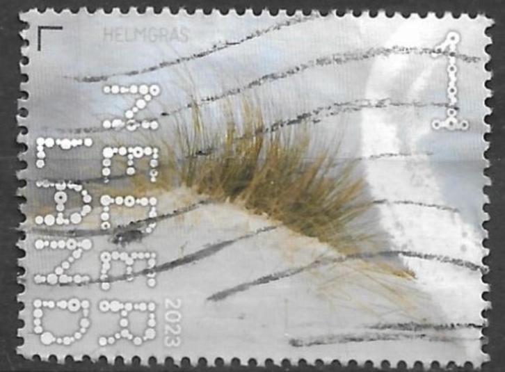 Nederland 2023 nvph 4078 uit Marker Wadden HELMGRAS, Postzegels en Munten, Postzegels | Nederland, Gestempeld, Na 1940, Verzenden