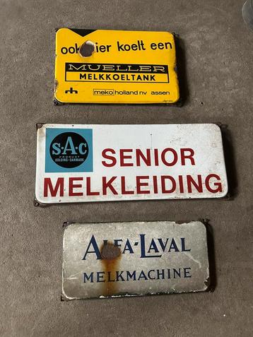 emaille borden beschikbaar voor biedingen