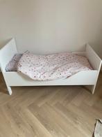 Bopita Peuterbed 140x70 met matras, Kinderen en Baby's, Kinderkamer | Bedden, Ophalen, Gebruikt, 70 tot 85 cm, 140 tot 160 cm