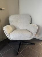 Fauteuil draaibaar, Huis en Inrichting, Fauteuils, Ophalen, Metaal, 75 tot 100 cm, Zo goed als nieuw