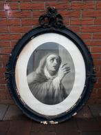 Antieke ovalen lijst, Antiek en Kunst, Ophalen