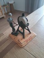 Fleischmann. Man met draaischijf. Blikken speelgoed, Antiek en Kunst, Ophalen of Verzenden