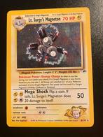 Lt. Surge's Magneton 8/132, Gym Heroes, Ophalen of Verzenden, Zo goed als nieuw, Losse kaart, Foil