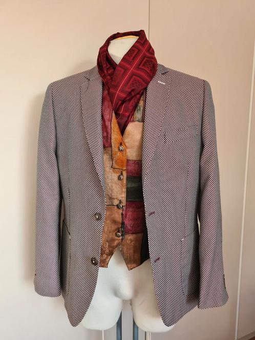 Scotland Blue + Gilet bordeaux set maat 52 samen €65, Kleding | Heren, Kostuums en Colberts, Nieuw, Maat 52/54 (L), Overige kleuren