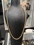 14k Gouden Rope Ketting - 65cm, Sieraden, Tassen en Uiterlijk, Kettingen, Ophalen of Verzenden, Zo goed als nieuw, Goud