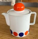 Vintage theepot met retro design, uit de jaren ‘60 / ‘70, Ophalen of Verzenden, Zo goed als nieuw