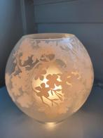 Ikea IJseffect Lamp - Melkglas Bol, Wit, Ophalen of Verzenden, Minder dan 50 cm, Glas