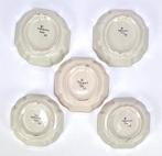 125. Aardewerk wandbordjes, Tichelaar Makkum, eind 20e eeuw, Antiek en Kunst, Antiek | Keramiek en Aardewerk, Ophalen of Verzenden