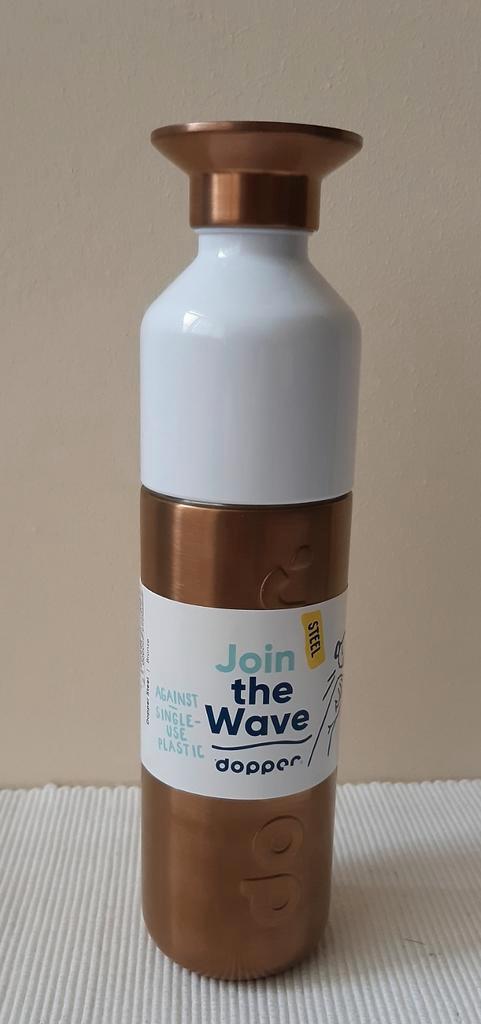 Dopper steel bronze 490 ml drinkfles. Nieuw!, Sport en Fitness, Bidons, Nieuw, Ophalen of Verzenden