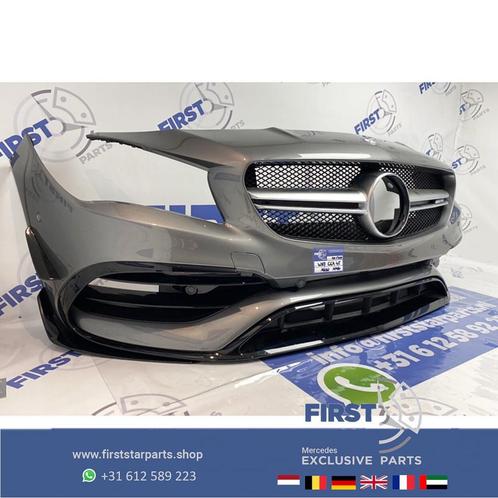 W117 C117 X117 CLA45 FACELIFT AMG VOORBUMPER GRIJS COMPLEET, Auto-onderdelen, Carrosserie en Plaatwerk, Bumper, Mercedes-Benz
