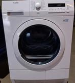 AEG condensdroger/wasmachine  setje, Ophalen, 6 tot 8 kg, Gebruikt, 85 tot 90 cm