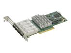 SuperMicro AOC-STG-i4S 4-poort 10GbE SFP CNA Full Profile, Computers en Software, Netwerkkaarten, Super Micro Computer B.V., Support_Europe@supermicro.com