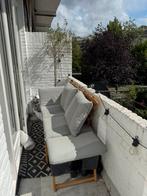 Balkon bankje, Ophalen of Verzenden, Zo goed als nieuw, 2 zitplaatsen