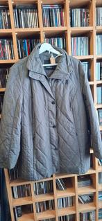 Leverbruine gewatteerde jas Isabell Smitt maat 46, Bruin, Ophalen of Verzenden, Zo goed als nieuw, Isabell Smitt